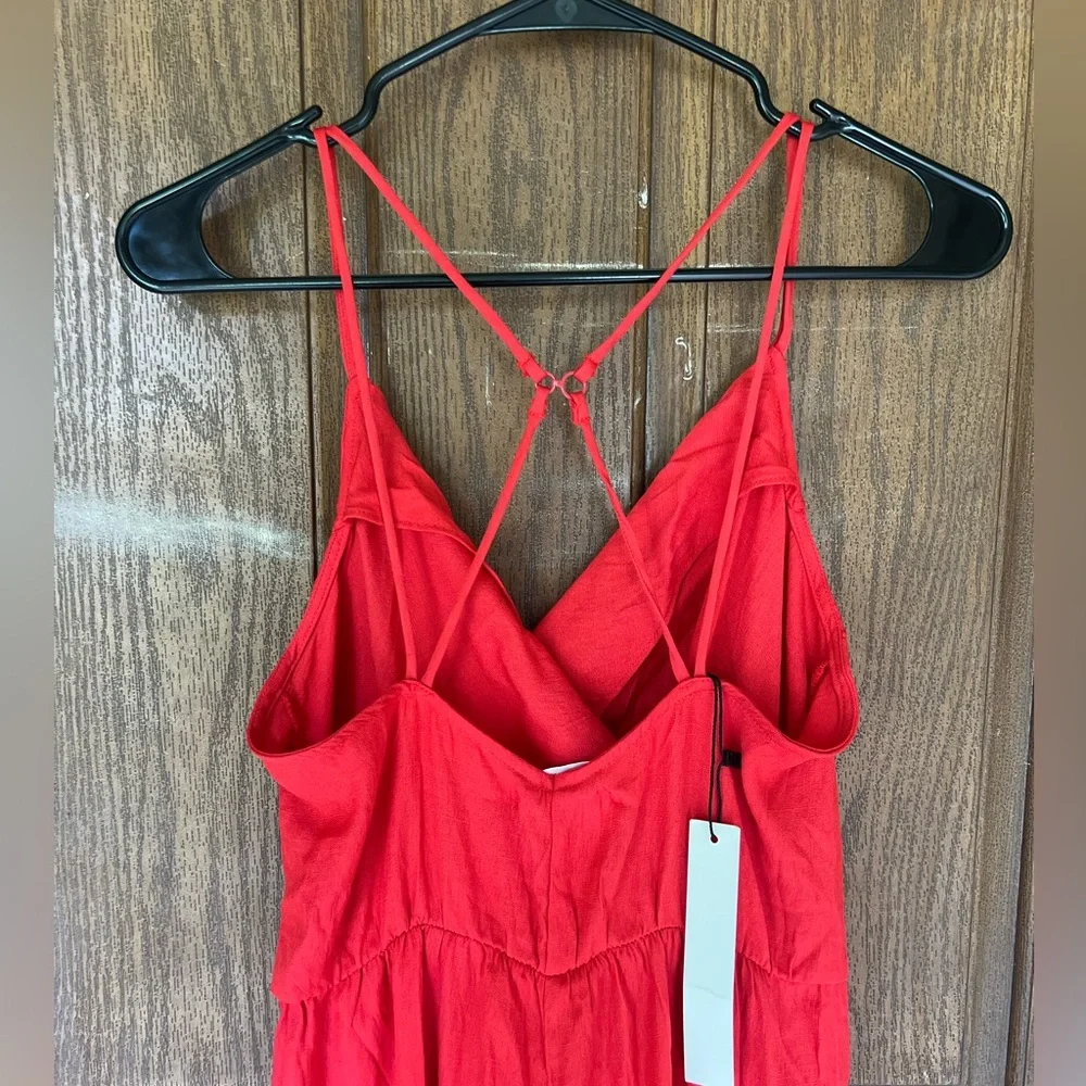 Red jumpsuit - Picture 5 of 6